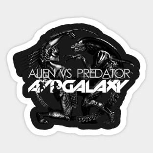 AvPGalaxy Circular Logo Sticker